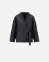 Herno JACKET IN NYLON ULTRALIGHT, MATT NYLON AND SEQUIN MESH Black GI000315D12017Z9300