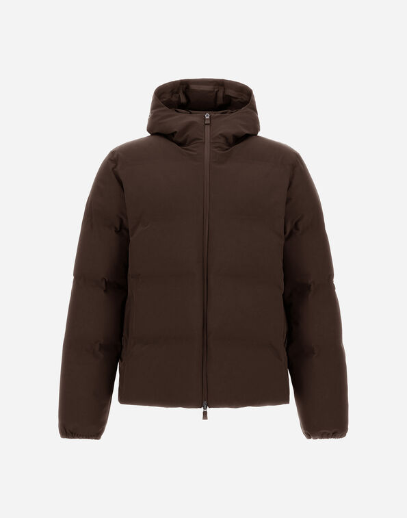 Herno JACKET IN NEW IMPACT Brown PI001247U12590SZ8815