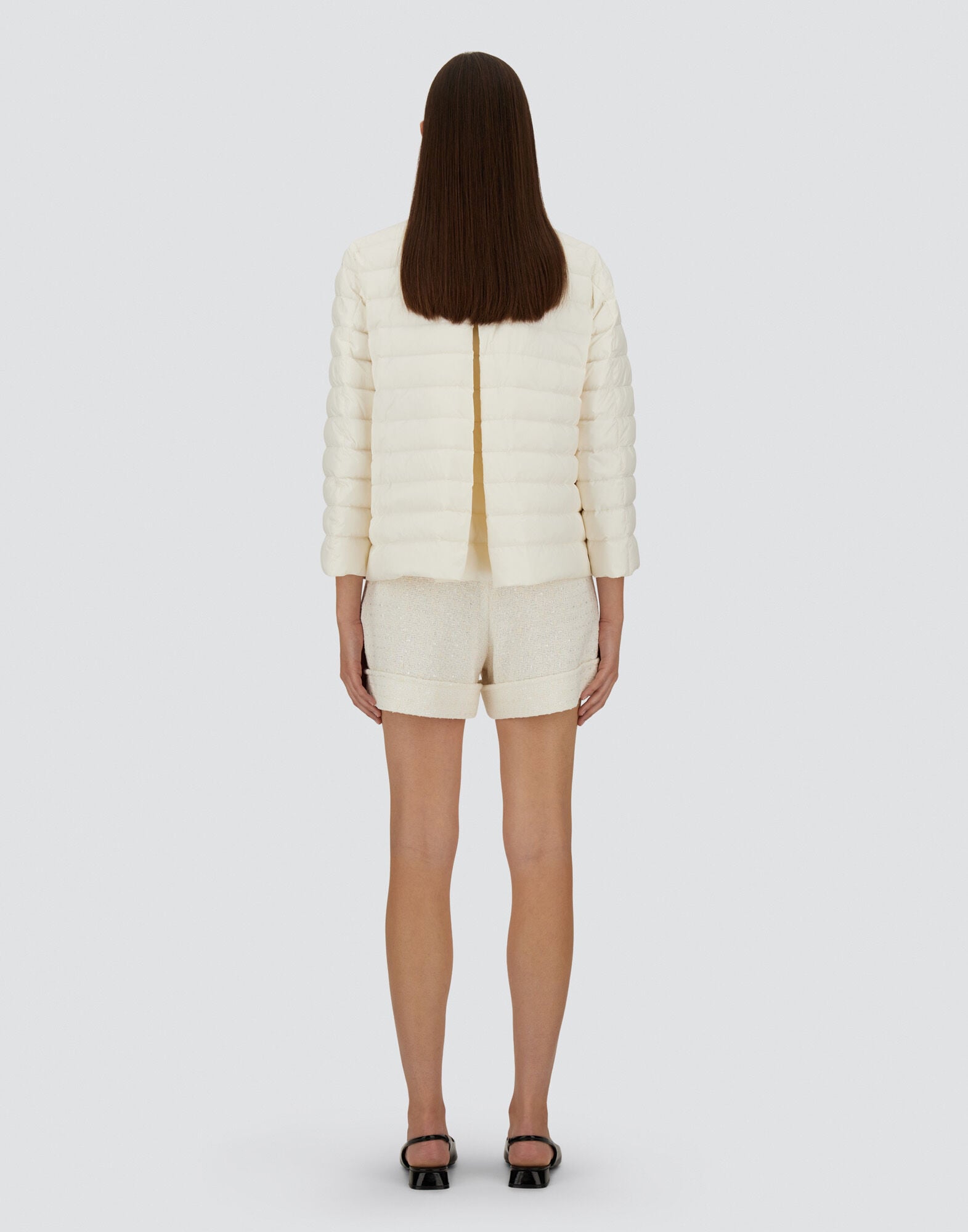 レディース CAPE IN 3D TWEED アイボリー | Herno® (ヘルノ)