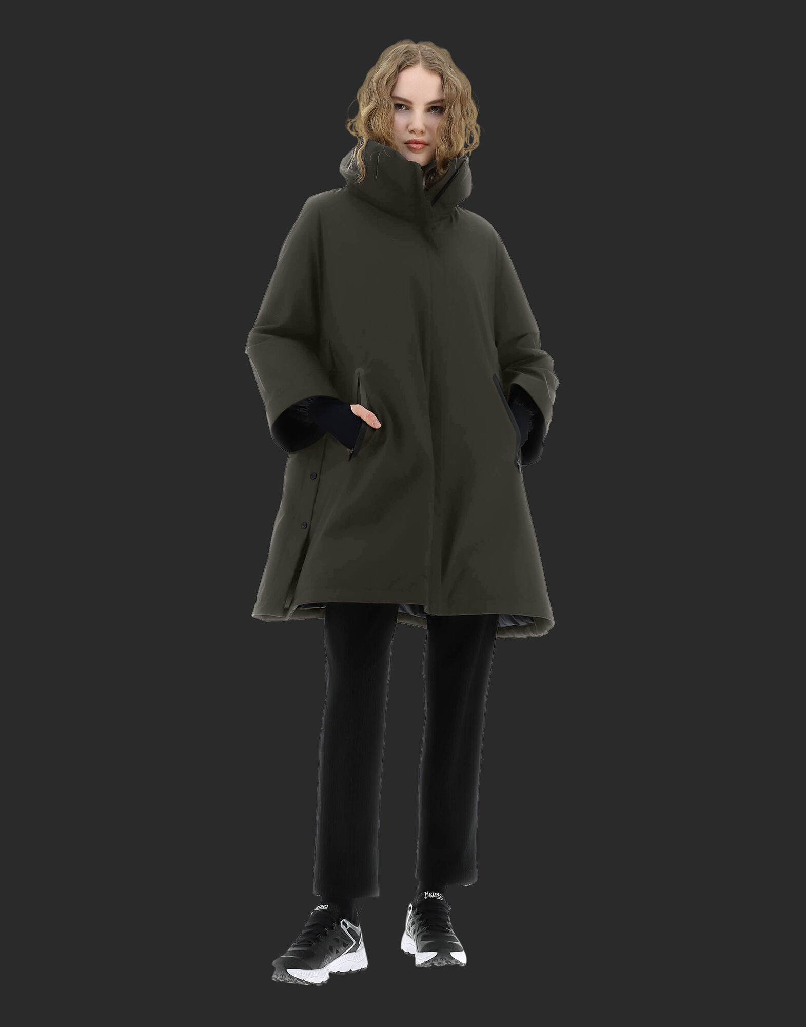 レディース ラミナー ゴアテックス オーバーサイズ ジャケット 