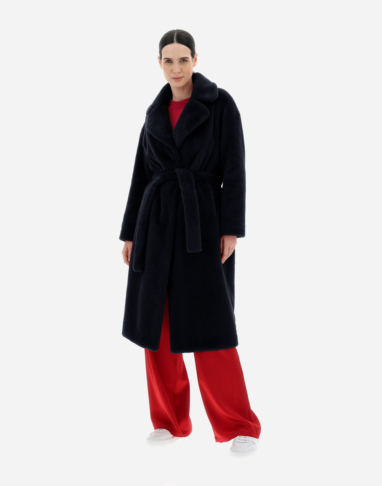 Herno black coat discount