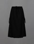 Herno LAMINAR SKIRT IN TECH-CRINKLE AND EXTRALIGHT STRETCH Black GN00011DL128279300