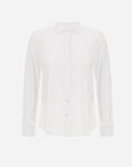 Herno WOMEN'S SHIRT MADE OF SPRING ULTRALIGHT SCUBA White CM0002DCB12509S1000