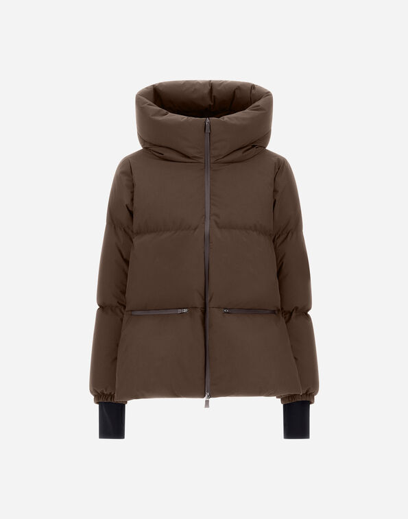 Herno JACKET IN 2-LAYER WINDSTOPPER Brown PI002045D128408815