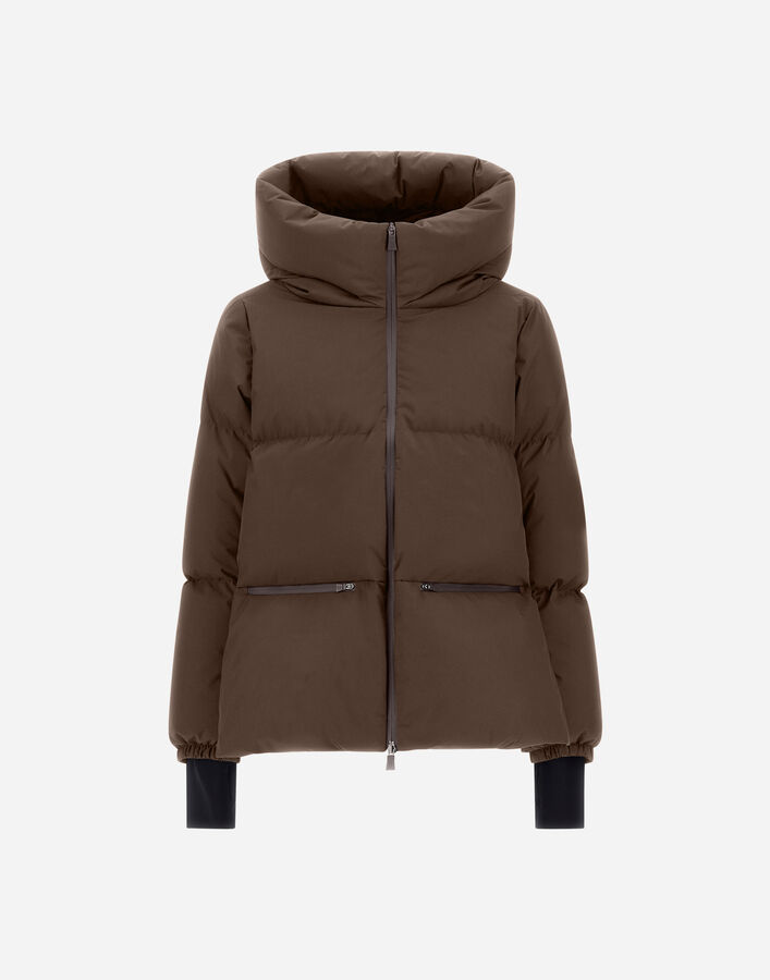Herno JACKET IN 2-LAYER WINDSTOPPER Brown PI002045D128408815