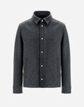 Herno SHIRT IN WOOL FASHION Grey GI000444U33422R9450
