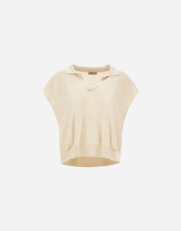 RESORT POLO SHIRT IN BRIGHT KNIT Herno Herno RESORT POLO SHIRT IN BRIGHT KNIT Chantilly MPL0002DR760741985