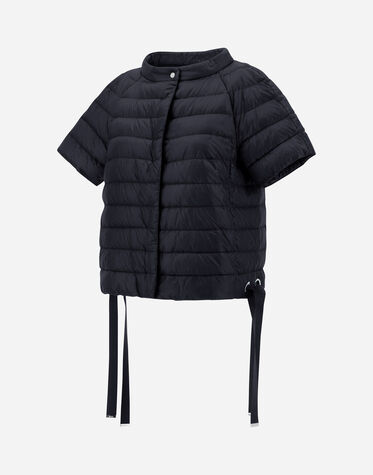 レディース NYLON ULTRALIGHT ケープジャケット ブラック | Herno 