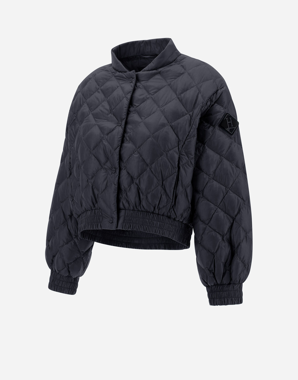 Herno Nylon Ultralight ボンバージャケット In Black