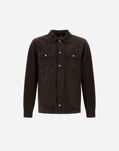 Herno RESORT COTTON CASHMERE KNIT SHACKET Dark Chocolate MC00044UR721128810