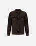 Herno RESORT COTTON CASHMERE KNIT SHACKET Dark Chocolate MC00044UR721128810