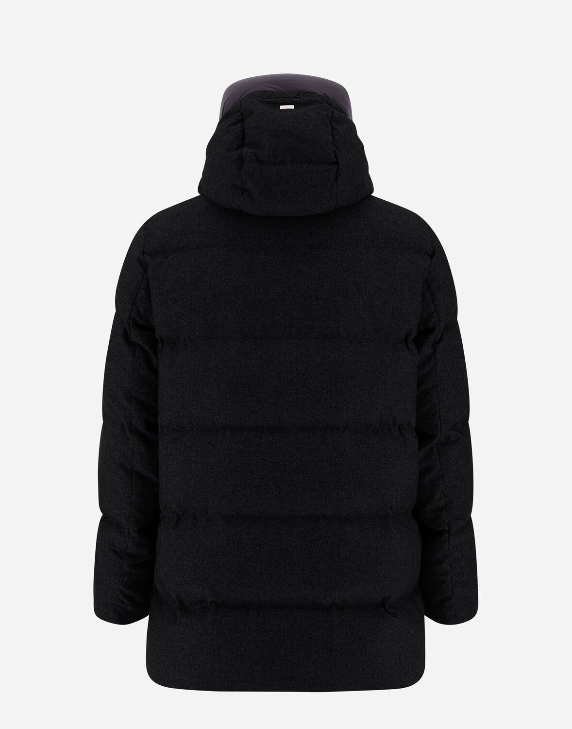 Herno Jacket In Cashmere, Silk And Ecoage In Black