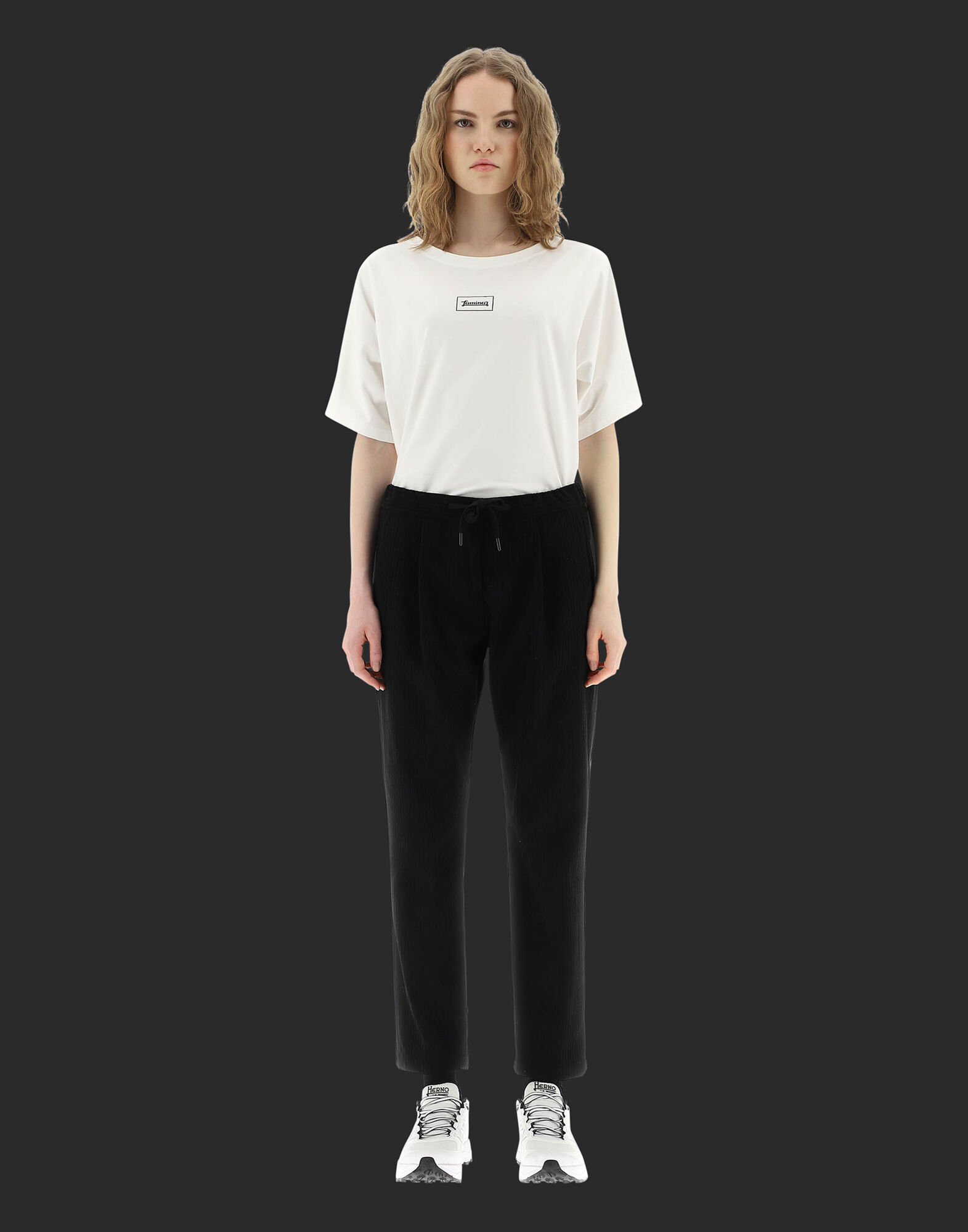 HERNO Donna Abbigliamento Pantaloni e jeans Pantaloni Pantaloni eleganti PANTALONI LAMINAR PRO VELVET 