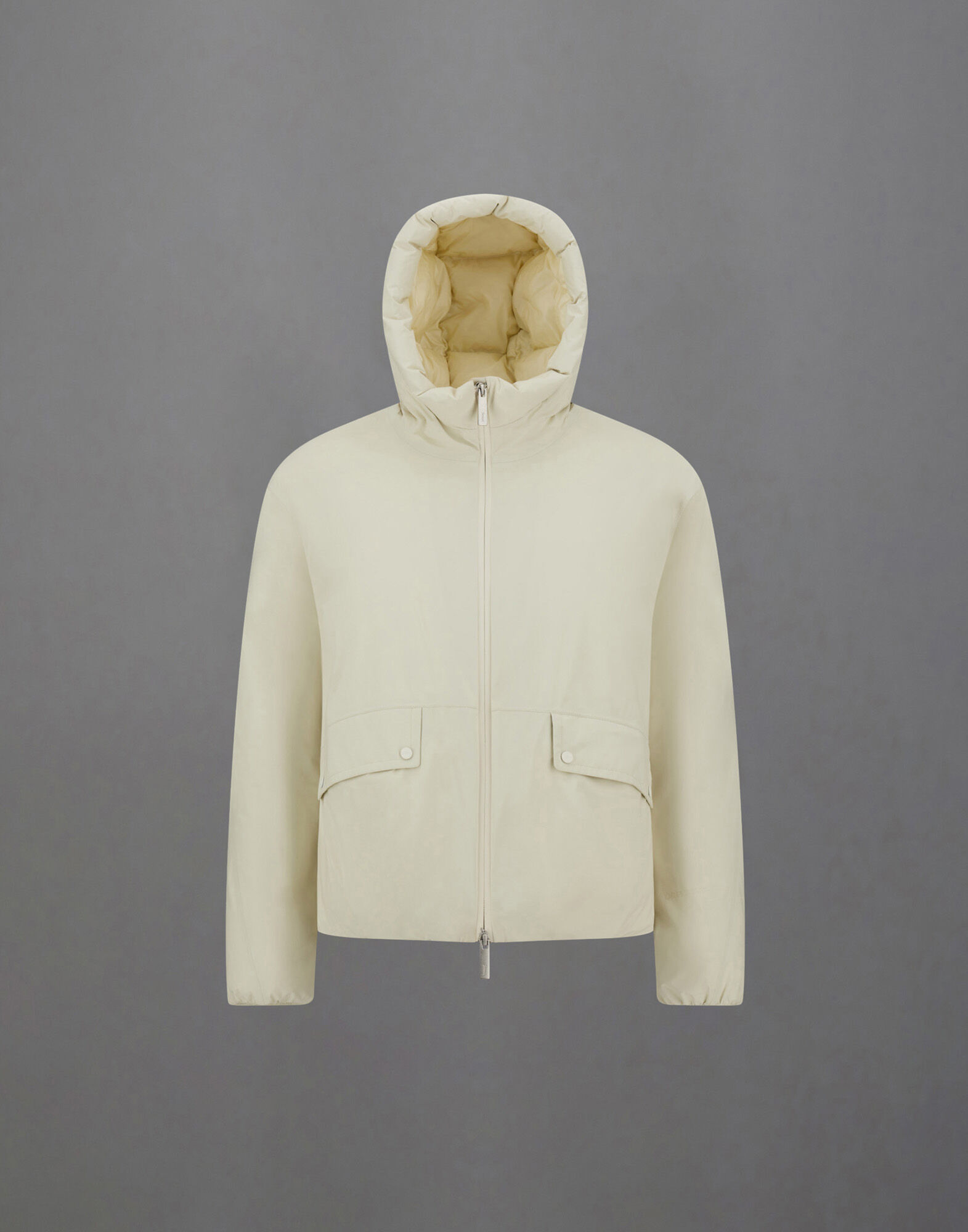 LAMINAR HOODED JACKET IN 2L GORE-TEX in Cream | Herno®