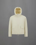 Herno LAMINAR HOODED JACKET IN 2L GORE-TEX Cream PI00388DL111281115