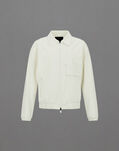 Herno LAMINAR SHACKET IN ORGANIC-TECH FEEL Cream GI00169UL128301115