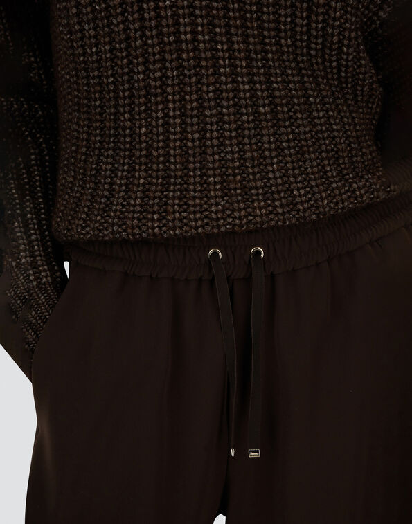 TROUSERS IN MATT CREPE SATIN Herno product thumbnail image view 3