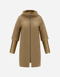 Herno DIAGONAL WOOL AND NYLON ULTRALIGHT COAT Camel CA0040D39601M012105