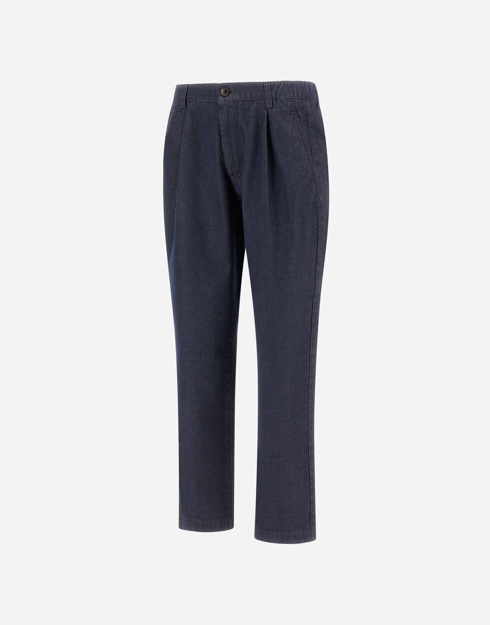 メンズ ORGANIC COTTON DENIM TROUSERS ネイビーブルー | Herno® (ヘルノ)