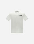 Herno RESORT SUPERFINE COTTON JERSEY T-SHIRT WITH ALCANTARA White JG002UR520161000