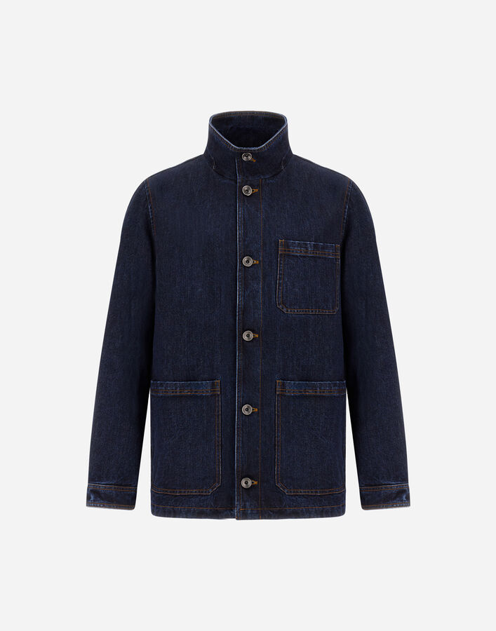 Herno DENIM JACKET Navy Blue FI000158U133449200