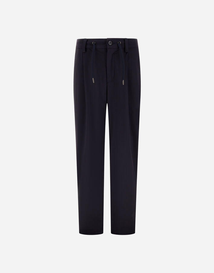 TROUSERS IN STRETCH TECH WOVEN Herno Herno TROUSERS IN STRETCH TECH WOVEN Blu Navy PT000002B12685S9200