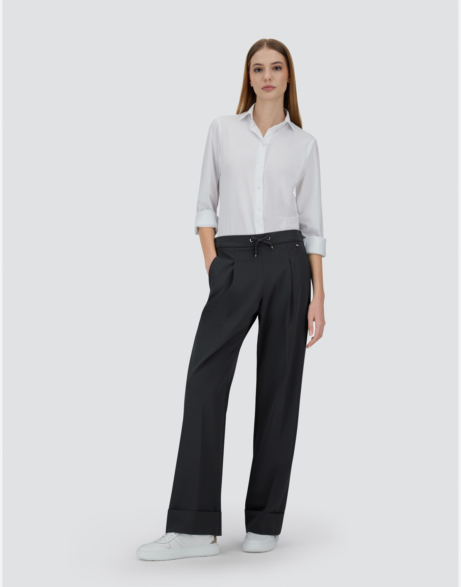 Stretch suit trousers womens cheap