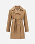 Herno TRENCH COAT IN DEAN Camel IM000004G132382157