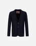 Herno RESORT BLAZER IN FELTED WOOL Resort Blue GA00019UR333729209