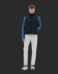 Herno LAMINAR SLEEVELESS JACKET IN GORE-TEX INFINIUM WINDSTOPPER Dark Blue PI00321UL111069290