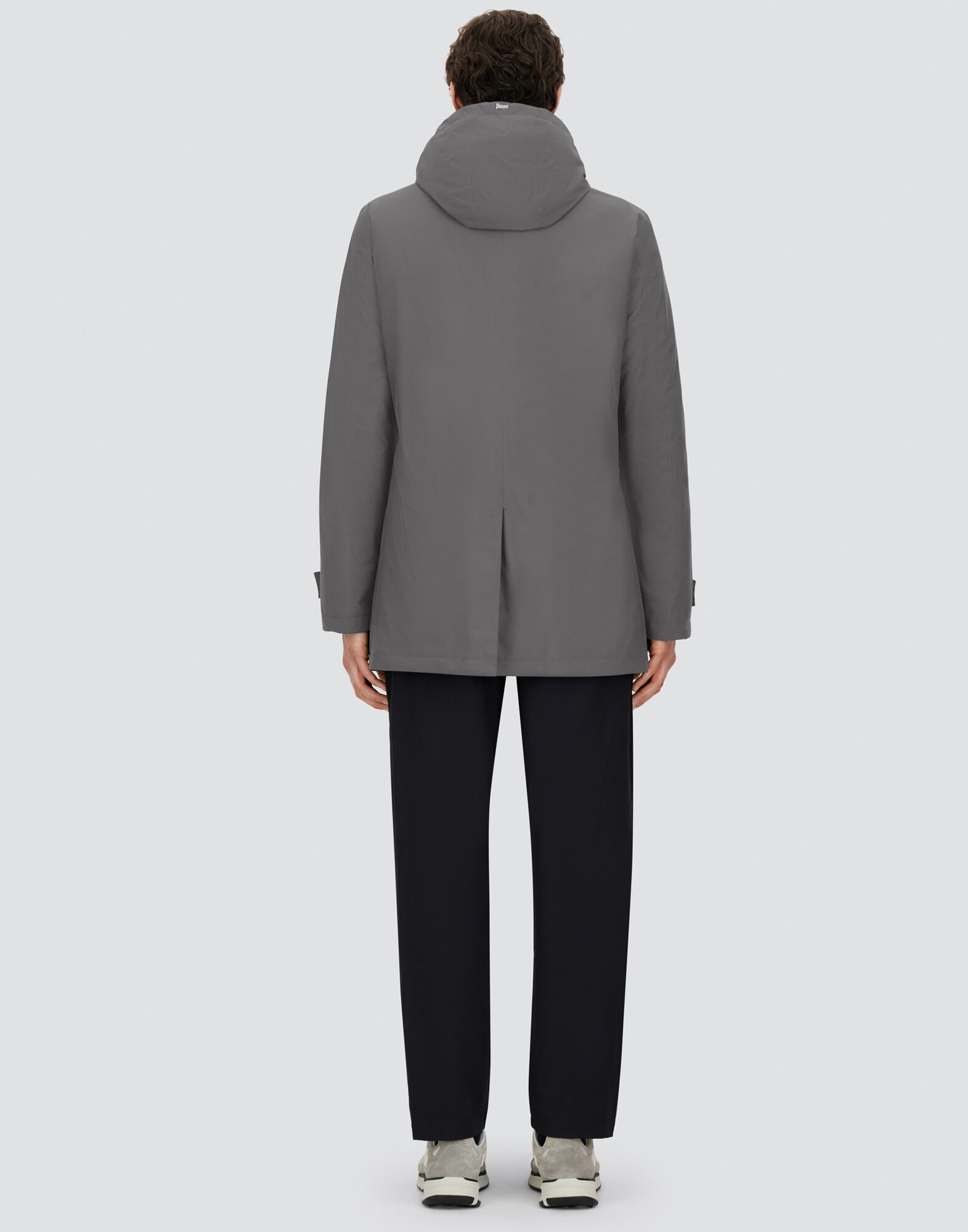 専用！　HERNO他2点 メンズ LONG PARKA IN 2-LAYER WINDSTOPPER グレー | Herno