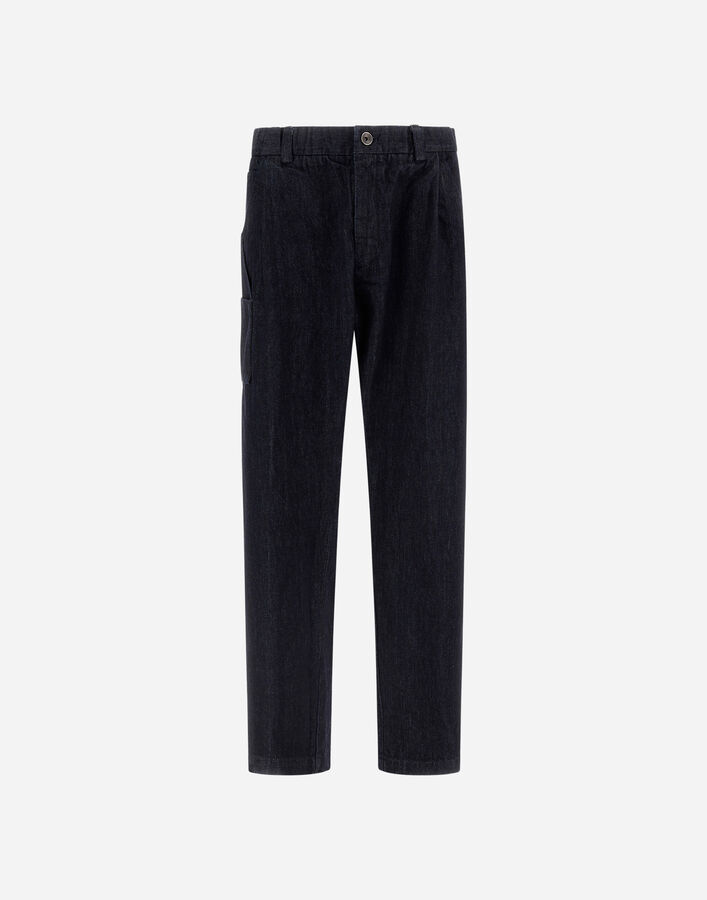 Herno DENIM JEANS Navy Blue PT000134U132799200