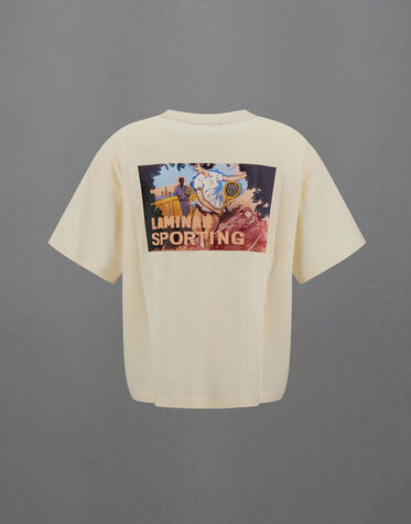 ラミナー コンパクトジャージー Tシャツ アイボリー | Herno® (ヘルノ)