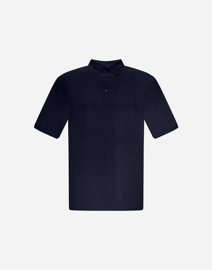 Herno RESORT POLO SHIRT IN BASIC COTTON Navy Blue JPL0010UR520529200