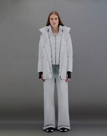 レディース ラミナー ゴアテックス 2レイヤー Aシェイプ コート アイス  