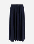 Herno LIGHT NYLON STRETCH SKIRT Blue GN000007D12431SZ9201