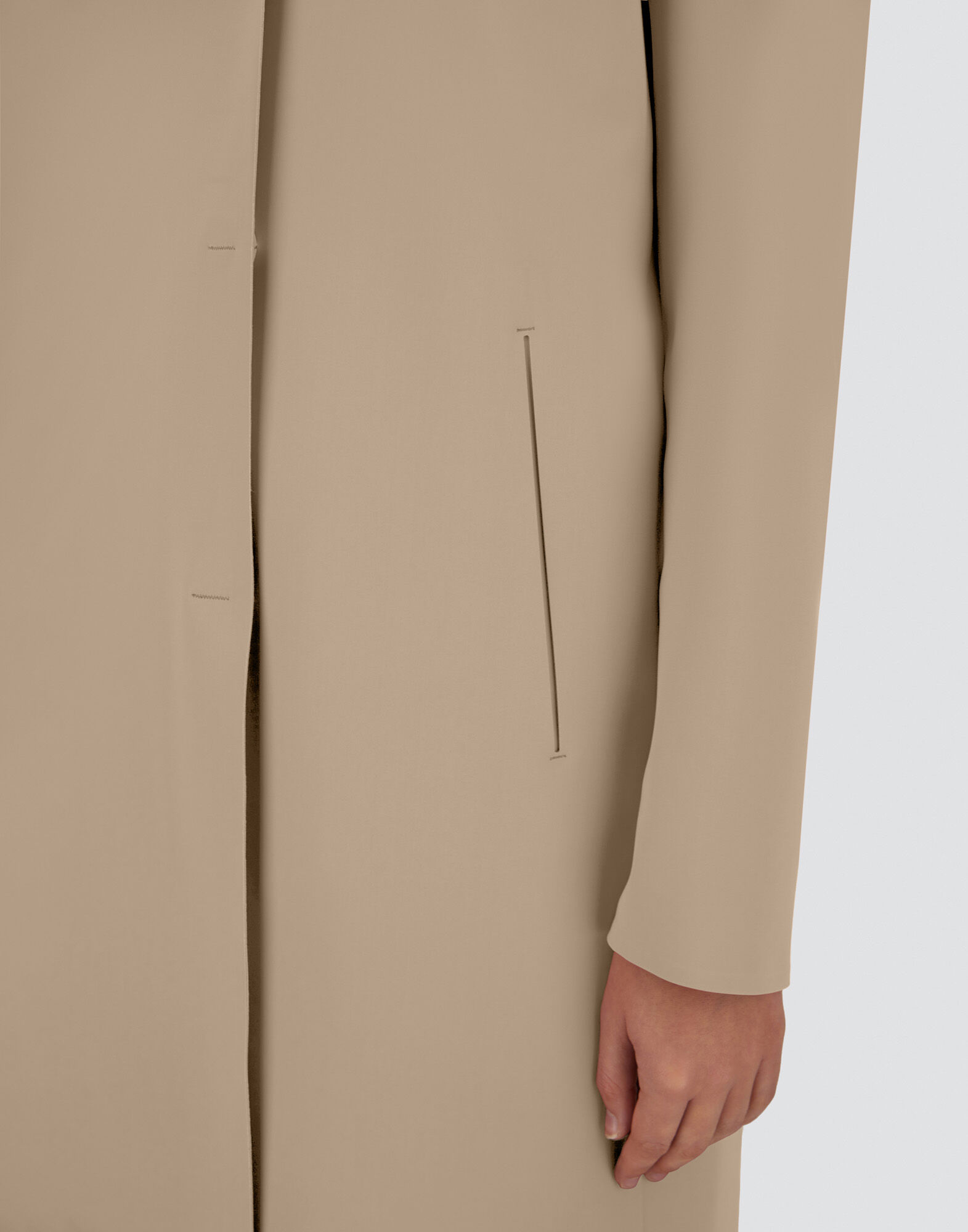 レディース COAT IN FIRST-ACT PEF グレージュ | Herno® (ヘルノ)
