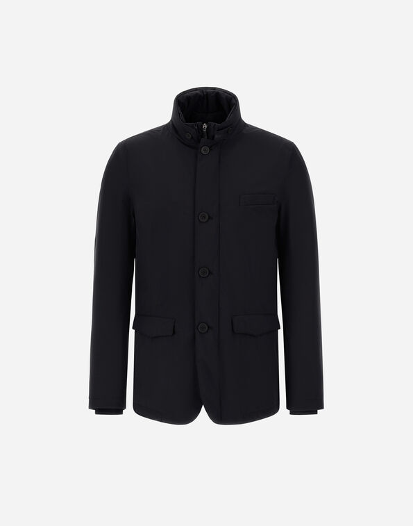 Herno BLAZER WITH BIB IN 2-LAYER WINDSTOPPER Black PI001243U128409300