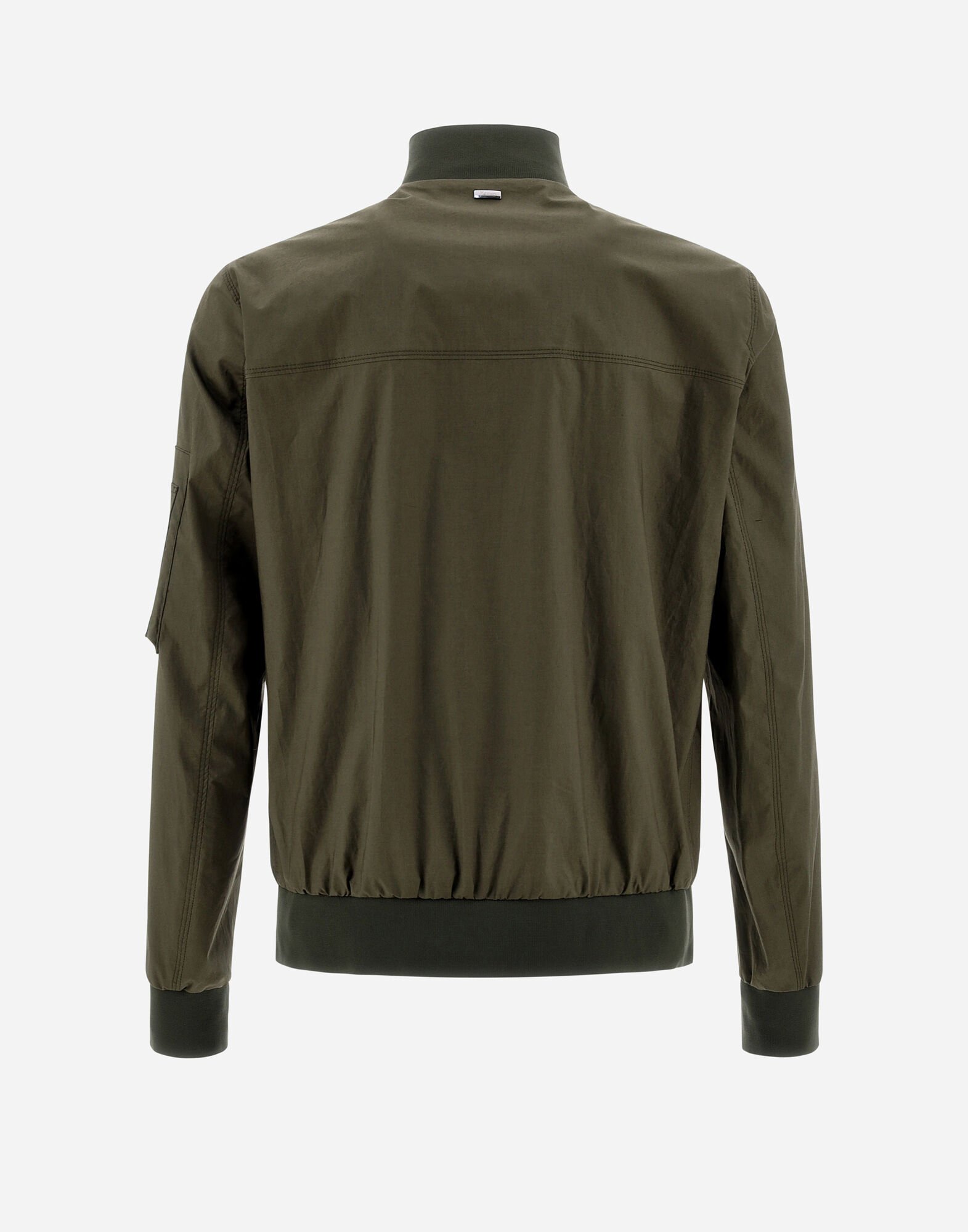 メンズ LIGHT COTTON STRETCH ボンバージャケット ミリタリー