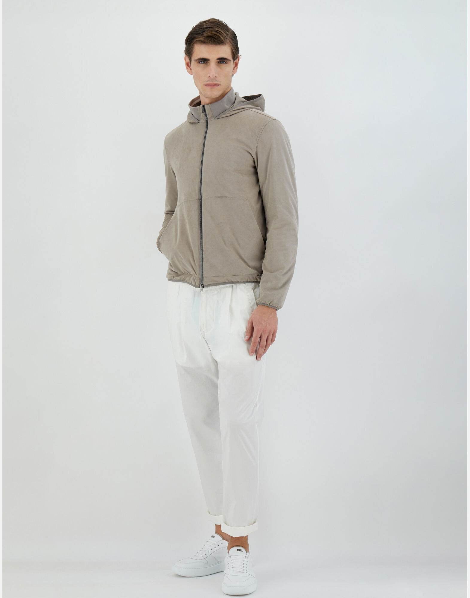 Herno suede shop