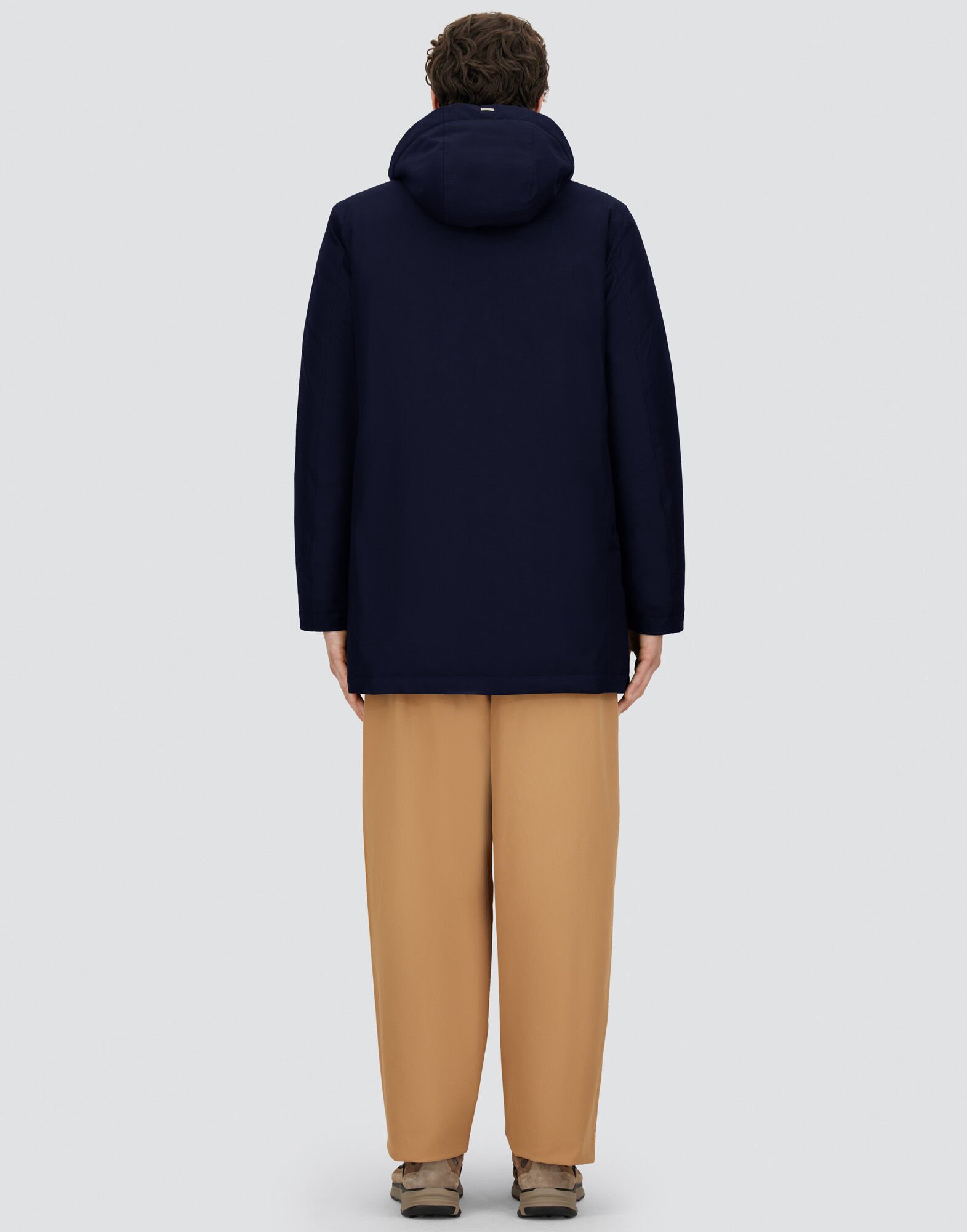 メンズ ニュービジネス コート ネイビーブルー | Herno® (ヘルノ)