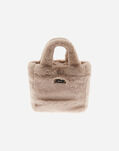 Herno SOFT ALTERNATIVE FUR AND NYLON CHAMONIX BAG Chantilly BAG00012D124221985