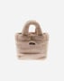 Herno SOFT ALTERNATIVE FUR AND NYLON CHAMONIX BAG Chantilly BAG00012D124221985