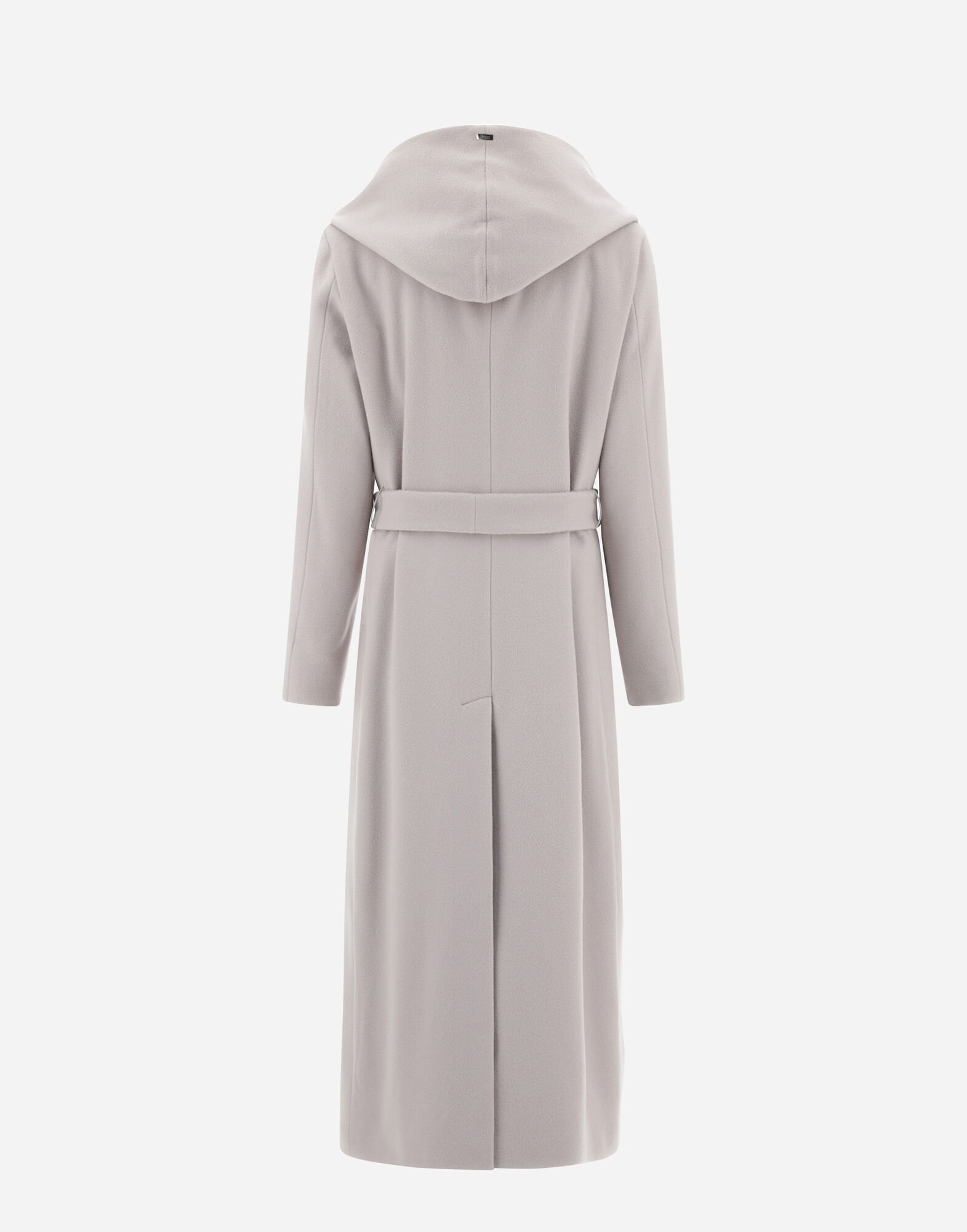 COAT IN FANCY LUXURY WOOL in Light Beige for Women Herno