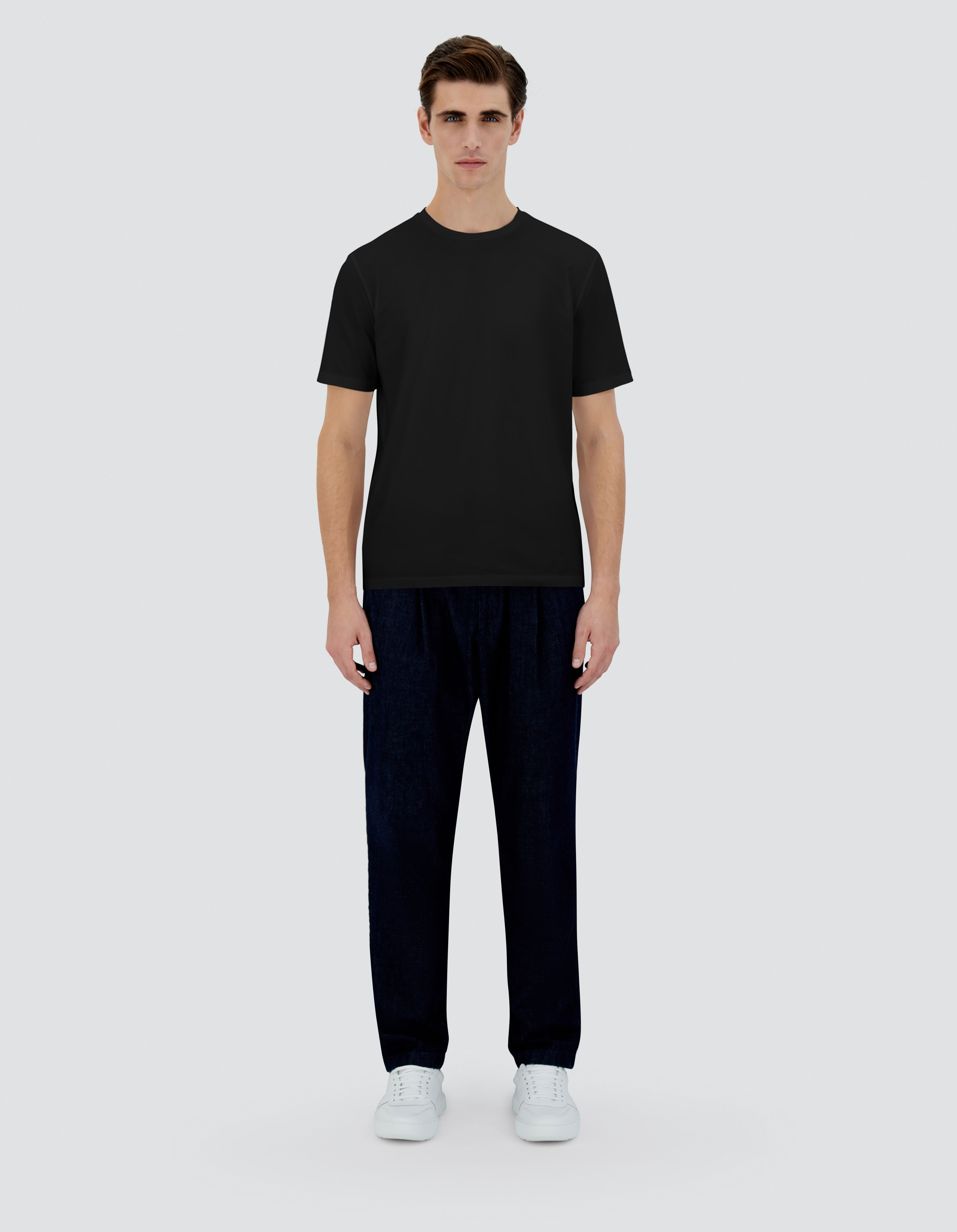 スーパーファインコットンストレッチTee【Herno】｜Herno