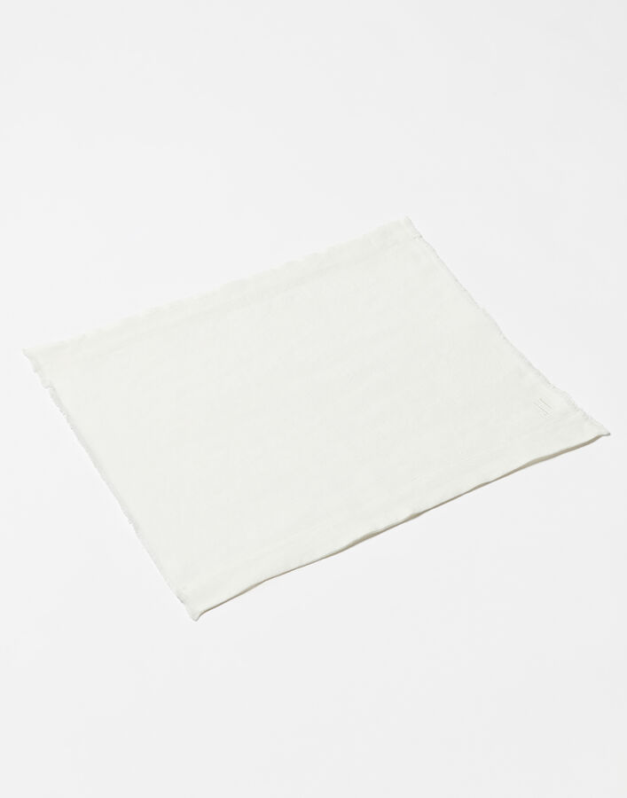 Herno WHITE LINEN PLACEMATS - SET OF 2 White PLACEMAT1000LINO1000