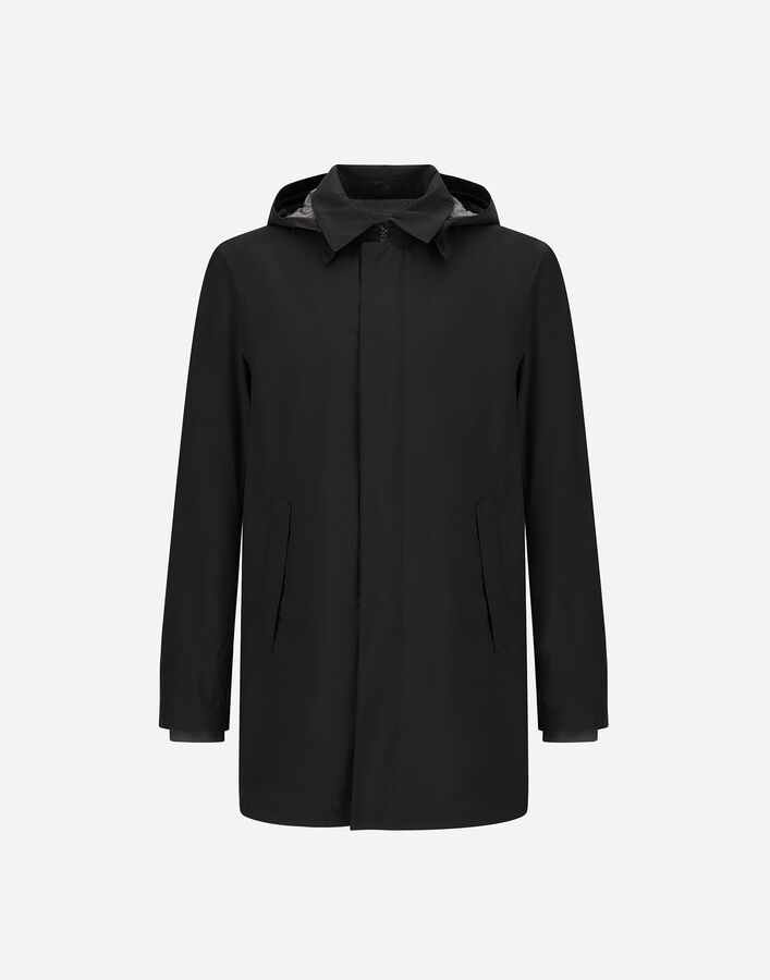 Herno RAINCOAT IN 2 LAYERS WINDSTOPPER Black IM000349U128369300