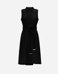 Herno DRESS IN STRUCTURED NYLON Black AB000027D12609Z9300