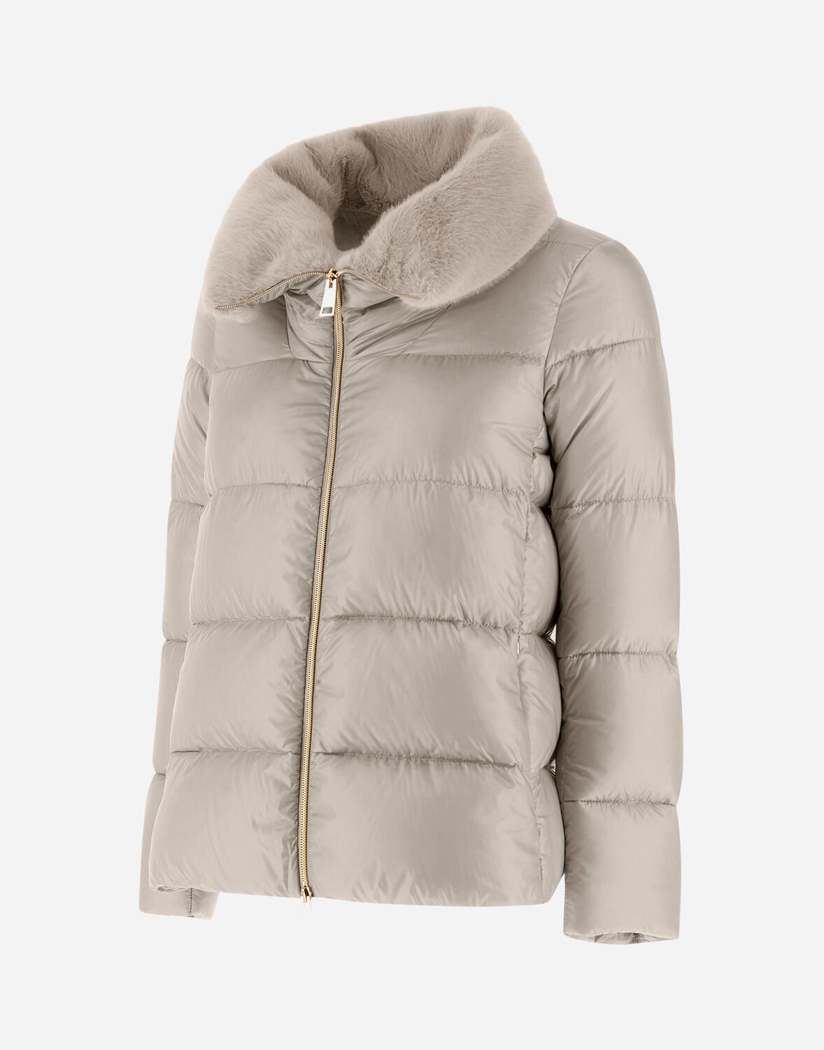 Herno Chantilly Down Jacket With Ultralight Nylon In Chantilly