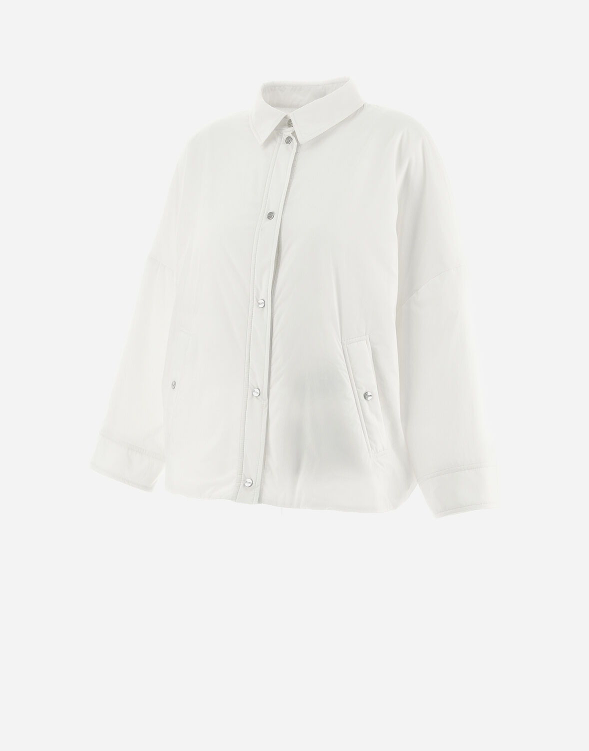 Herno Ecoage Long Sleeved Jacket In White